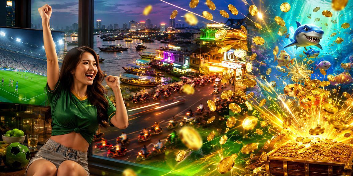 Ánh đèn neon casino trực tuyến tại Cần Thơ