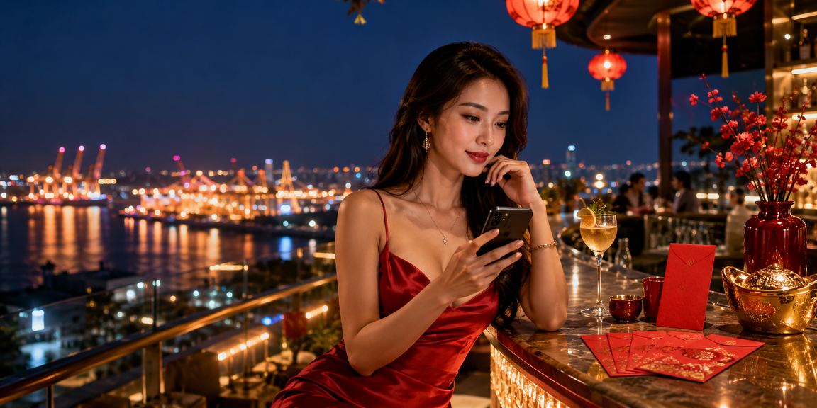 Không khí lễ hội đèn lồng tại Vũng Tàu hòa cùng văn hóa lì xì và xổ số may mắn